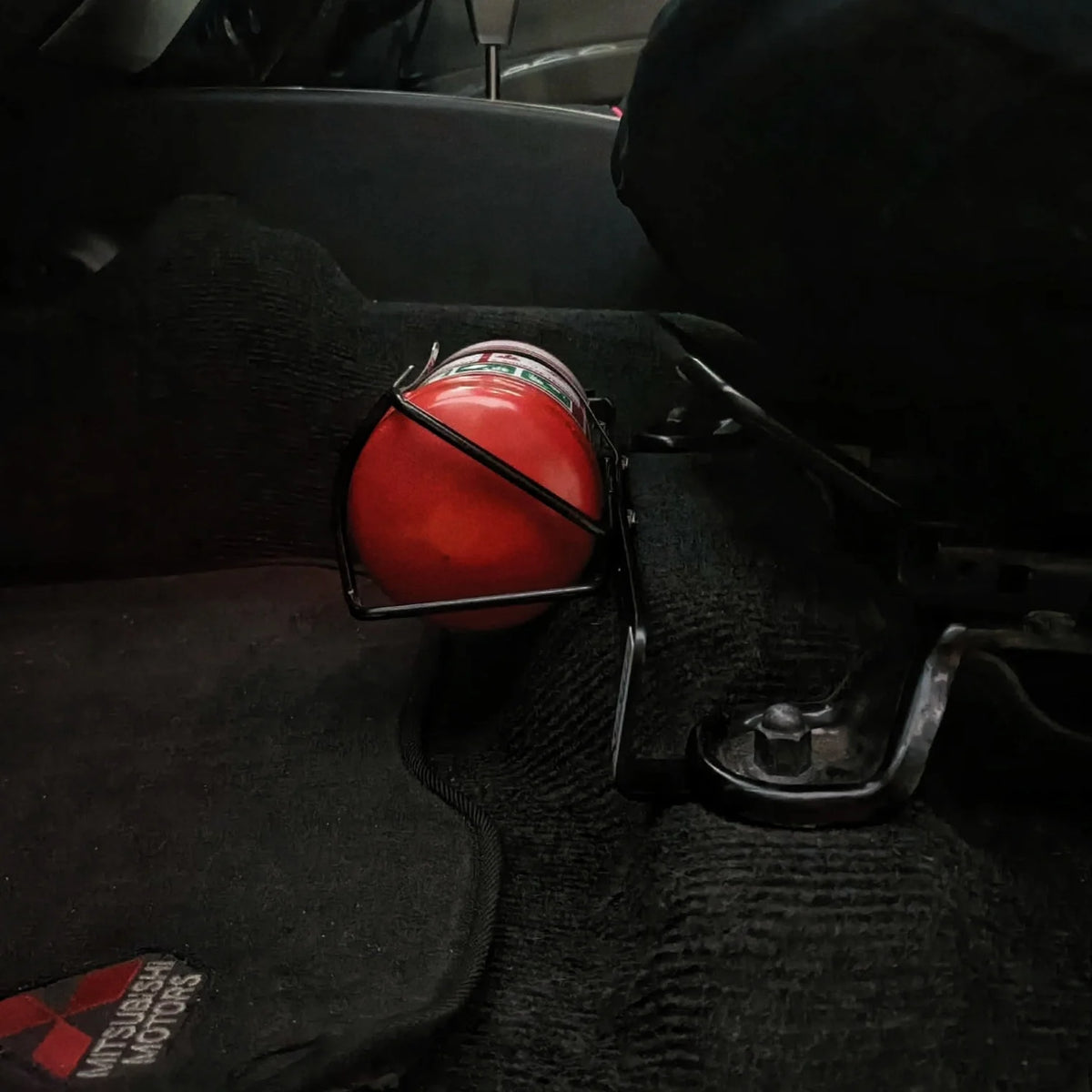 Mitsubishi Challenger PB Fire Extinguisher Bracket - Adrenaline 4X4