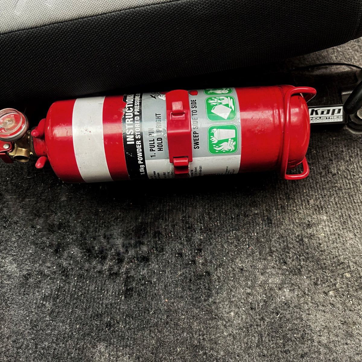 Nissan Navara D22 Fire Extinguisher Bracket - Adrenaline 4X4