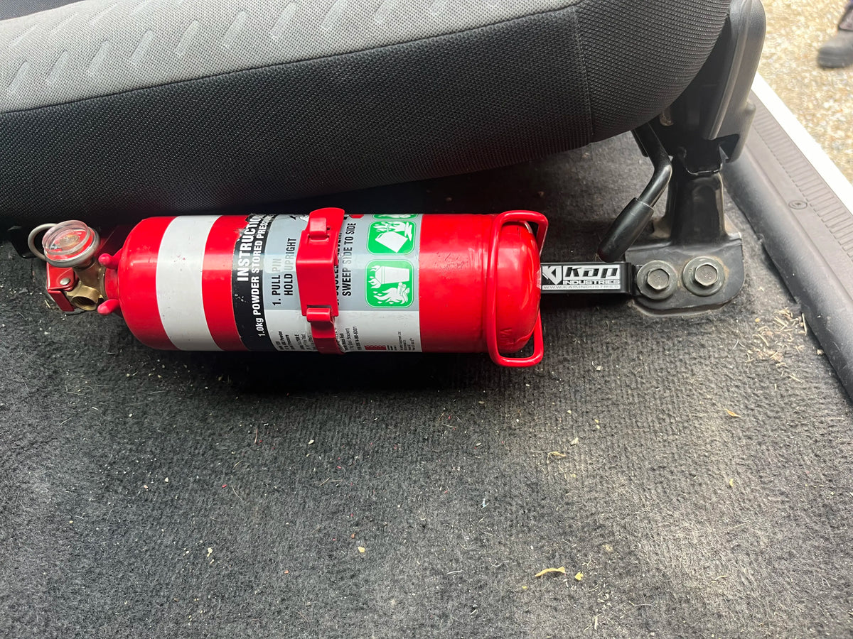 Nissan Navara D22 Fire Extinguisher Bracket - Adrenaline 4X4