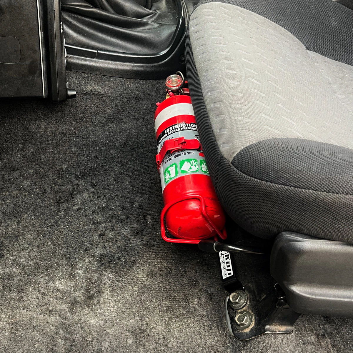 Nissan Navara D22 Fire Extinguisher Bracket - Adrenaline 4X4