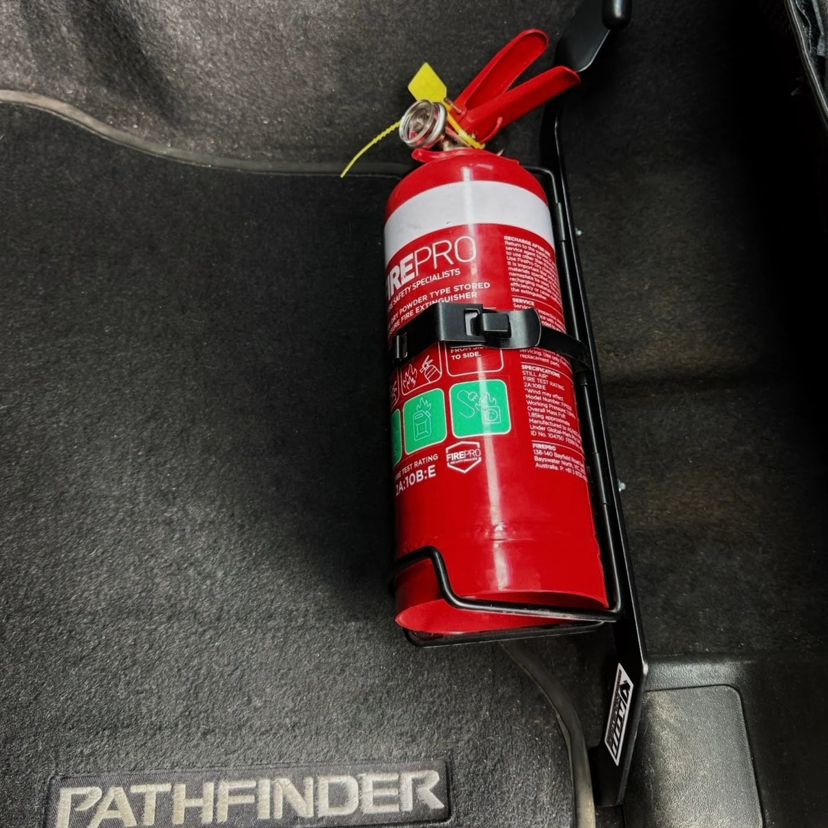 Nissan Pathfinder R51 Fire Extinguisher Bracket - Adrenaline 4X4