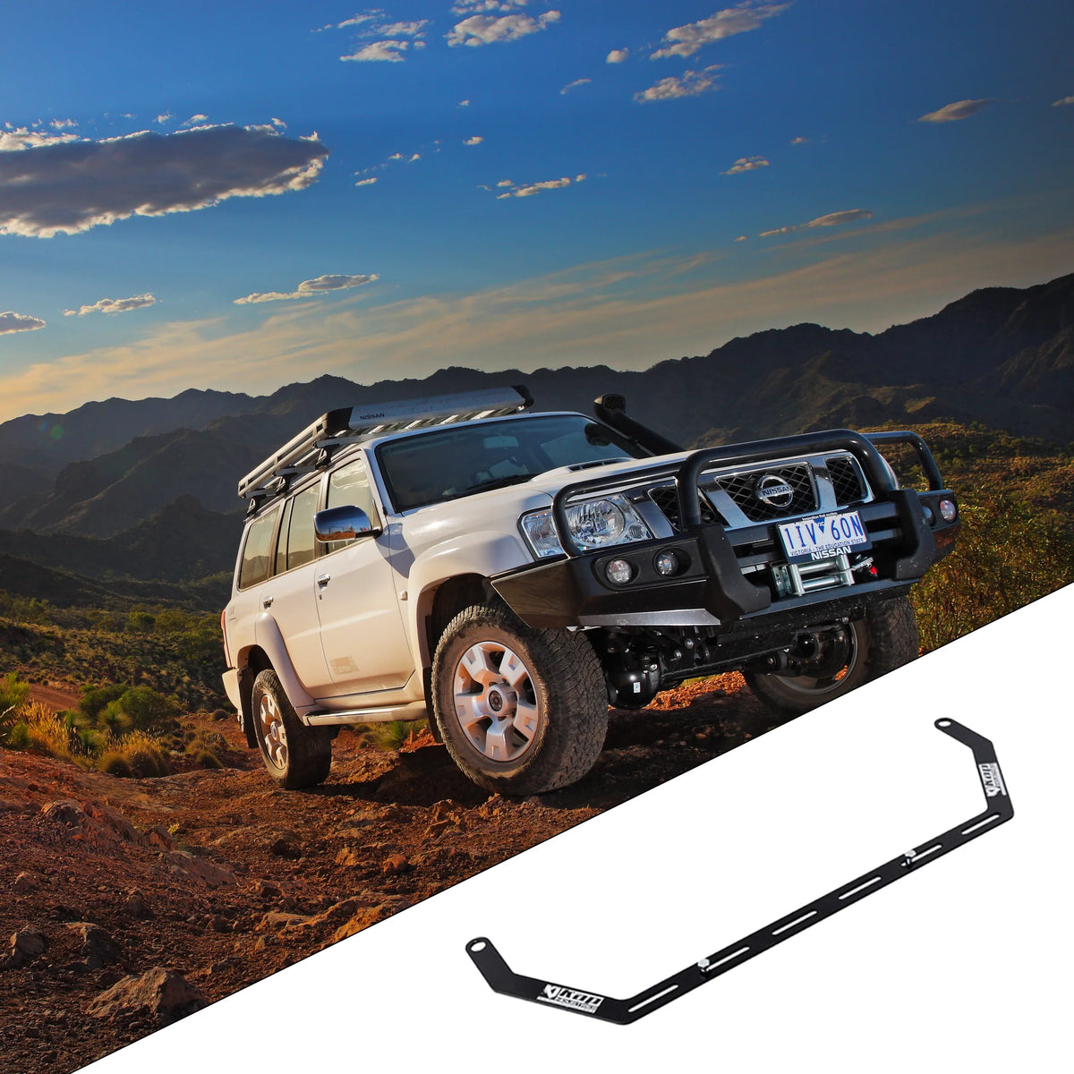 Nissan Patrol (GU) Fire Extinguisher Bracket - Adrenaline 4X4