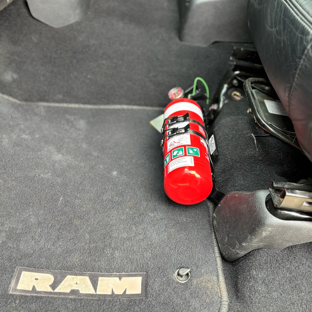 Ram 1500 DS 4th Generation Fire Extinguisher Bracket - Adrenaline 4X4