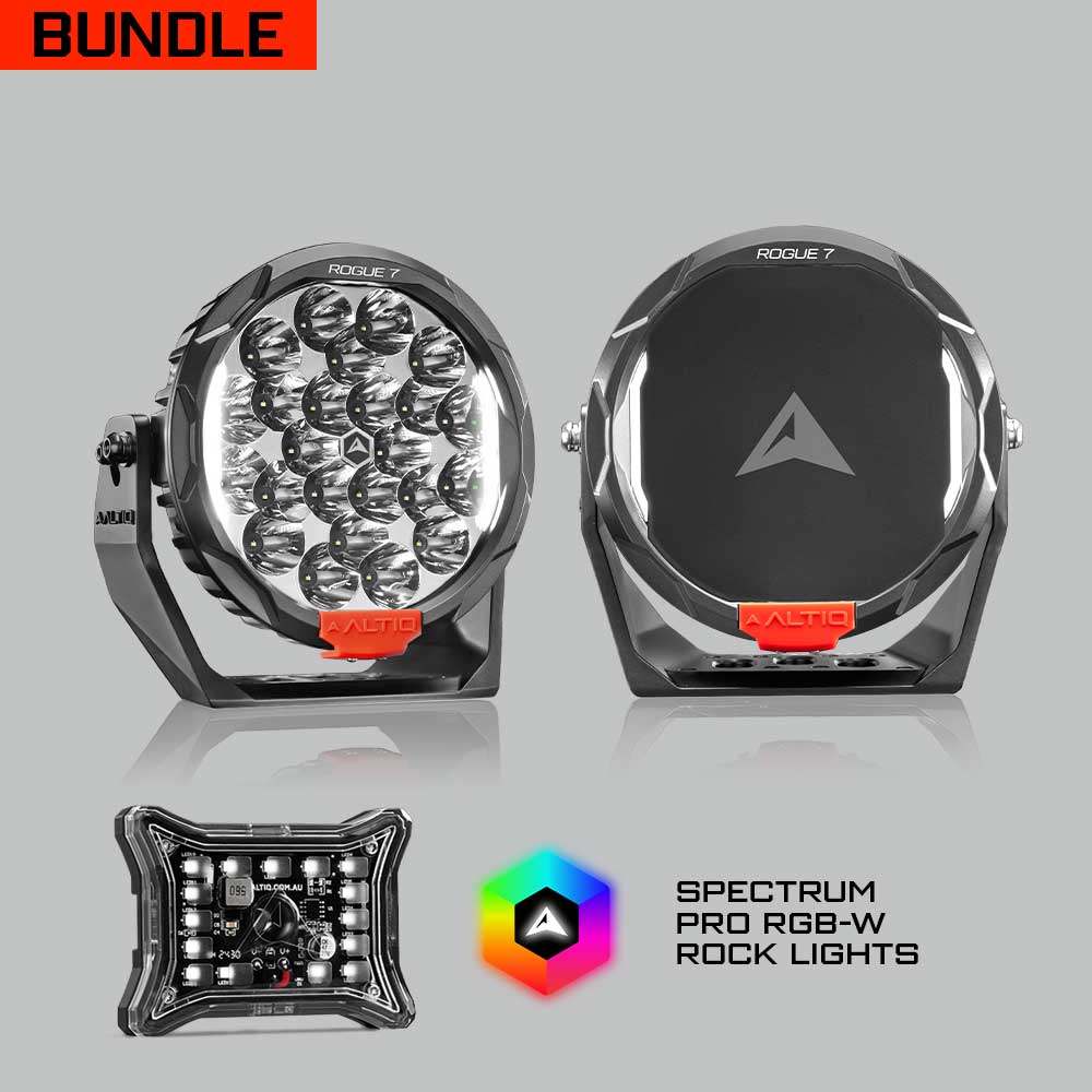 Rogue MK3 7" Pair + RGB-W Spectrum Pro Kit - Bundle