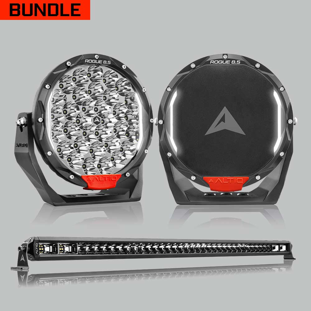 Rogue MK3 8.5" Pair + 42" Hybrid Light Bar - Bundle