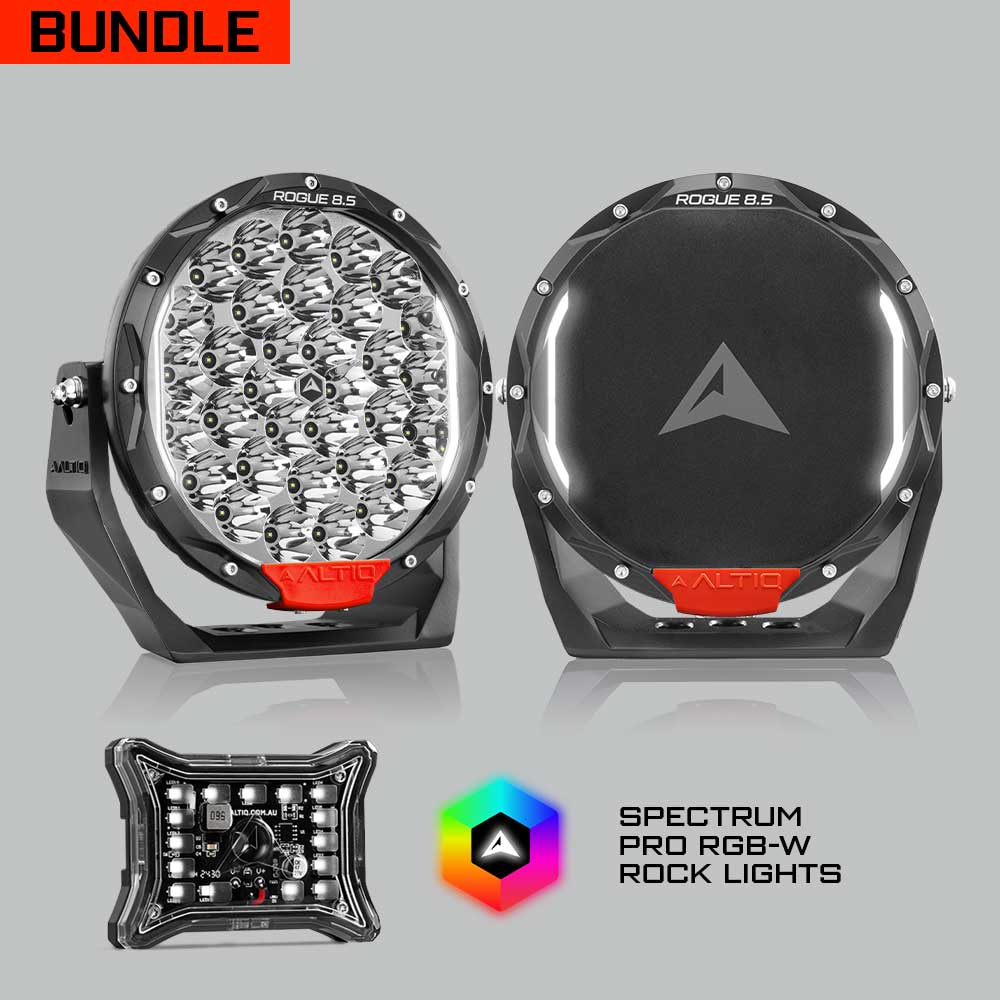 Rogue MK3 8.5" Pair + RGB-W Spectrum Pro Kit - Bundle