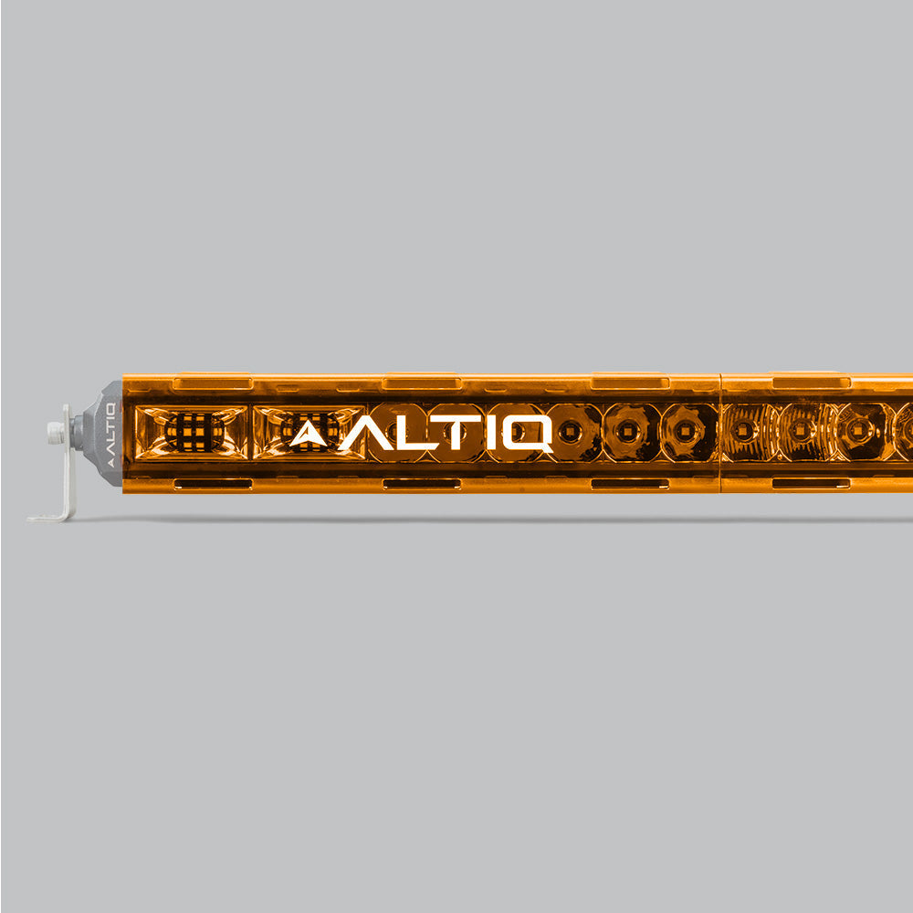 Single Row Light Bar - Amber Covers