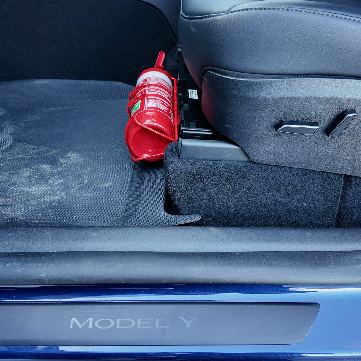 Tesla Model Y Fire Extinguisher Bracket - Adrenaline 4X4