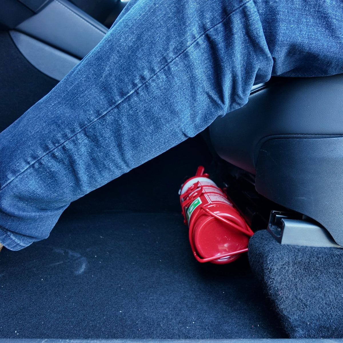 Tesla Model Y Fire Extinguisher Bracket - Adrenaline 4X4