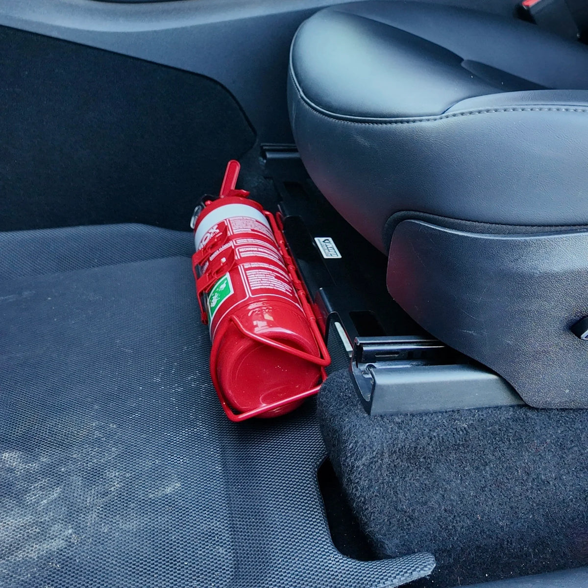 Tesla Model Y Fire Extinguisher Bracket - Adrenaline 4X4
