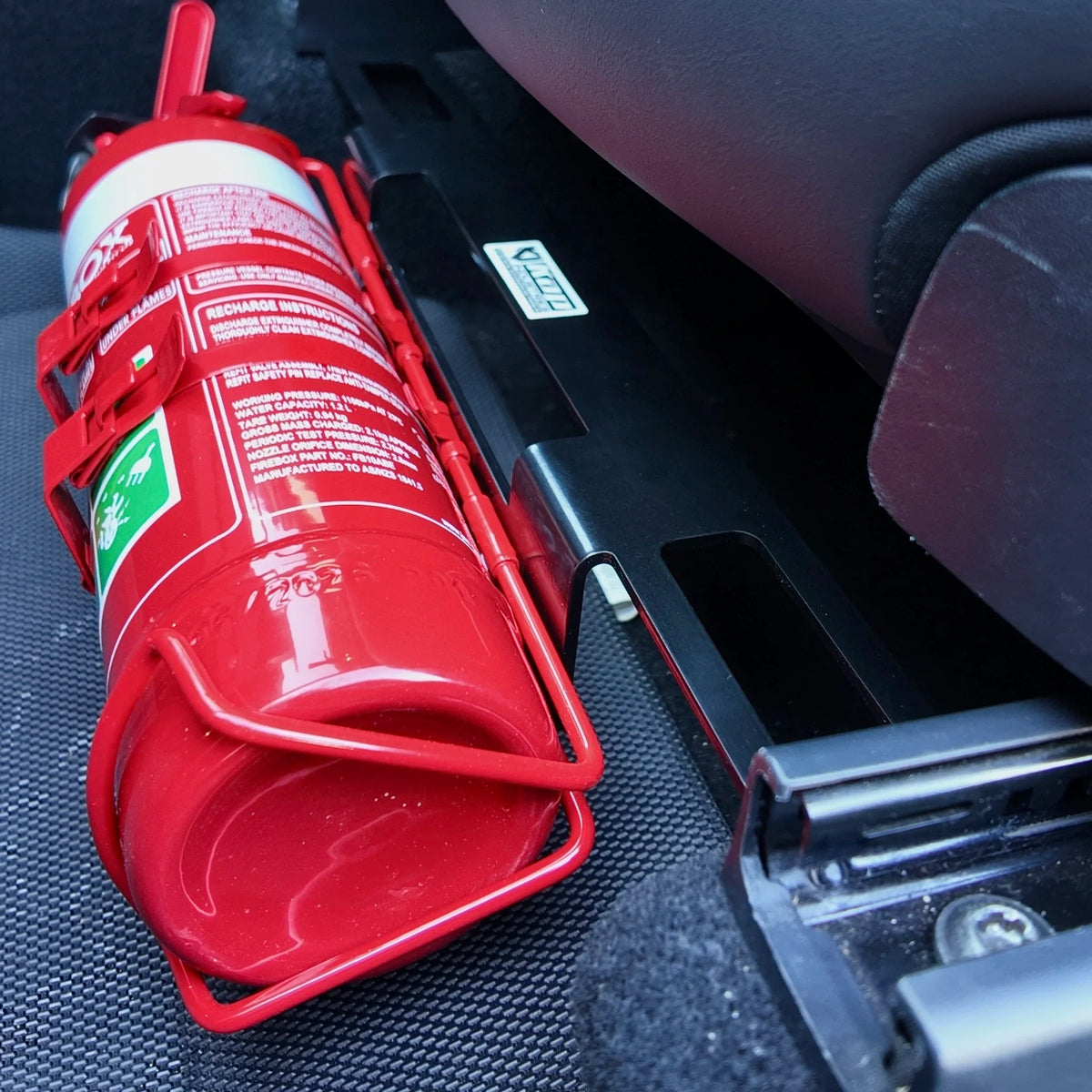 Tesla Model Y Fire Extinguisher Bracket - Adrenaline 4X4