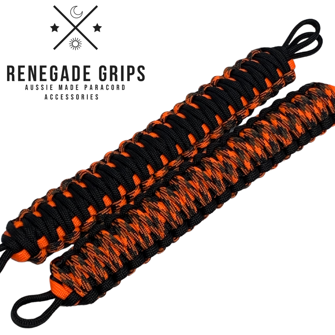 "Tiger" Paracord Vehicle Grips - Adrenaline 4X4