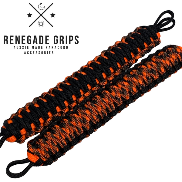 "Tiger" Paracord Vehicle Grips