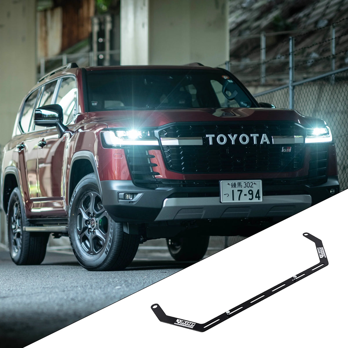 Toyota Landcruiser 300 Series Fire Extinguisher Bracket - Adrenaline 4X4