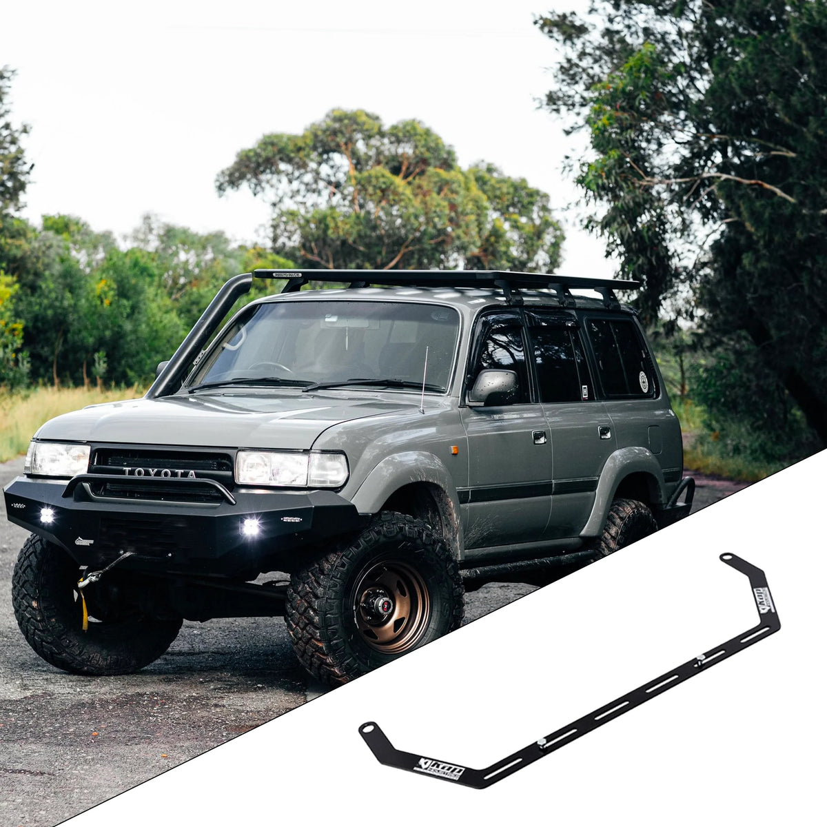 Toyota Landcruiser 80 Series Fire Extinguisher Bracket - Adrenaline 4X4