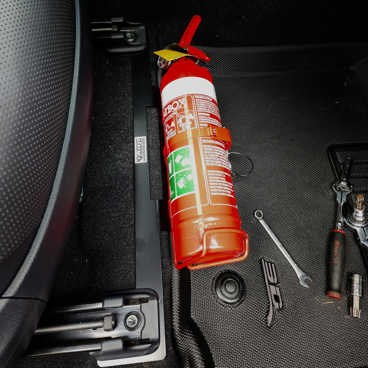 Toyota Prado 250 Fire Extinguisher Bracket - Adrenaline 4X4