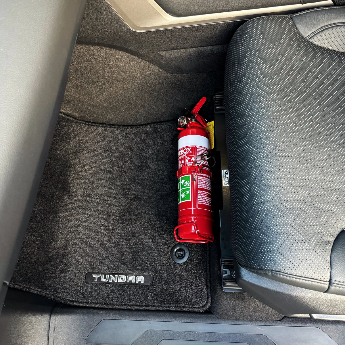Toyota Tundra 2021+ Fire Extinguisher Bracket - Adrenaline 4X4
