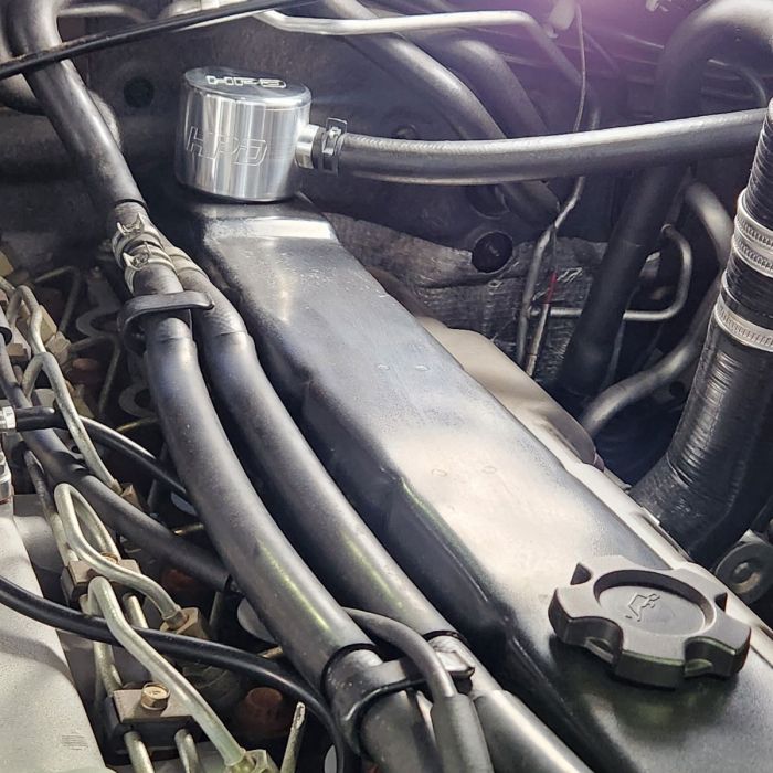 HPD Nissan Patrol TD42 Rocker Cover Billet Engine Breather Hose Kit