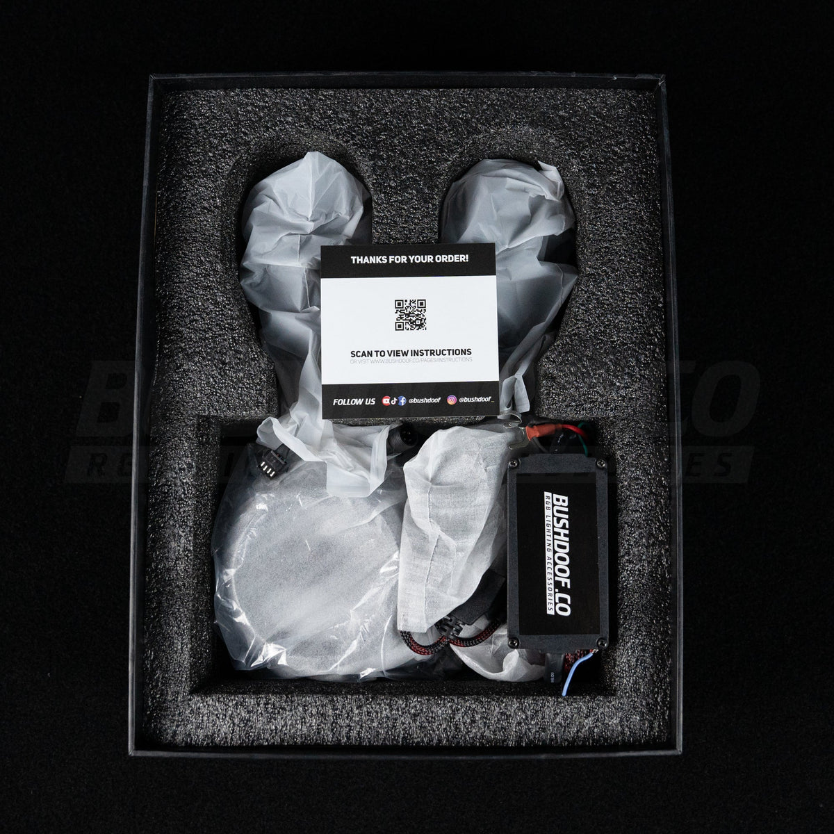 Bi-LED 'Angry Eye' Headlight Retrofit DIY Kit