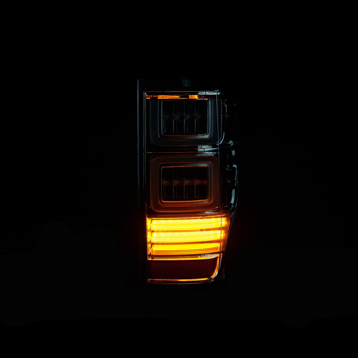 Blacked Out Halo LED Tail Lights for Ford Ranger