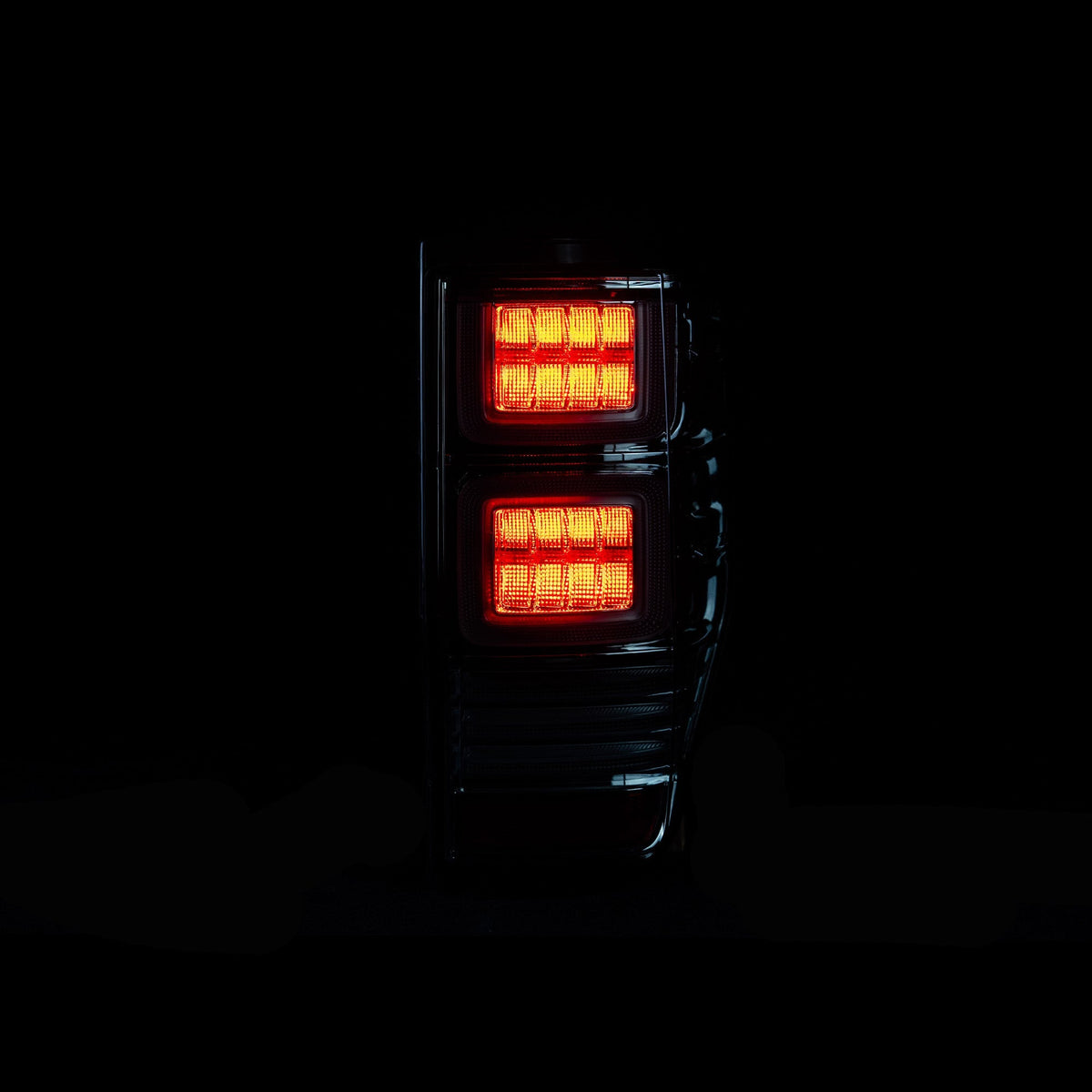 Blacked Out Halo LED Tail Lights for Ford Ranger