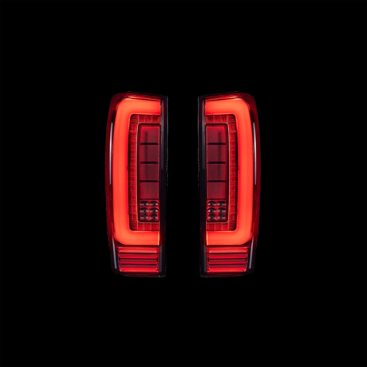 Blacked Out LED Tail Lights for Isuzu Dmax 16-19