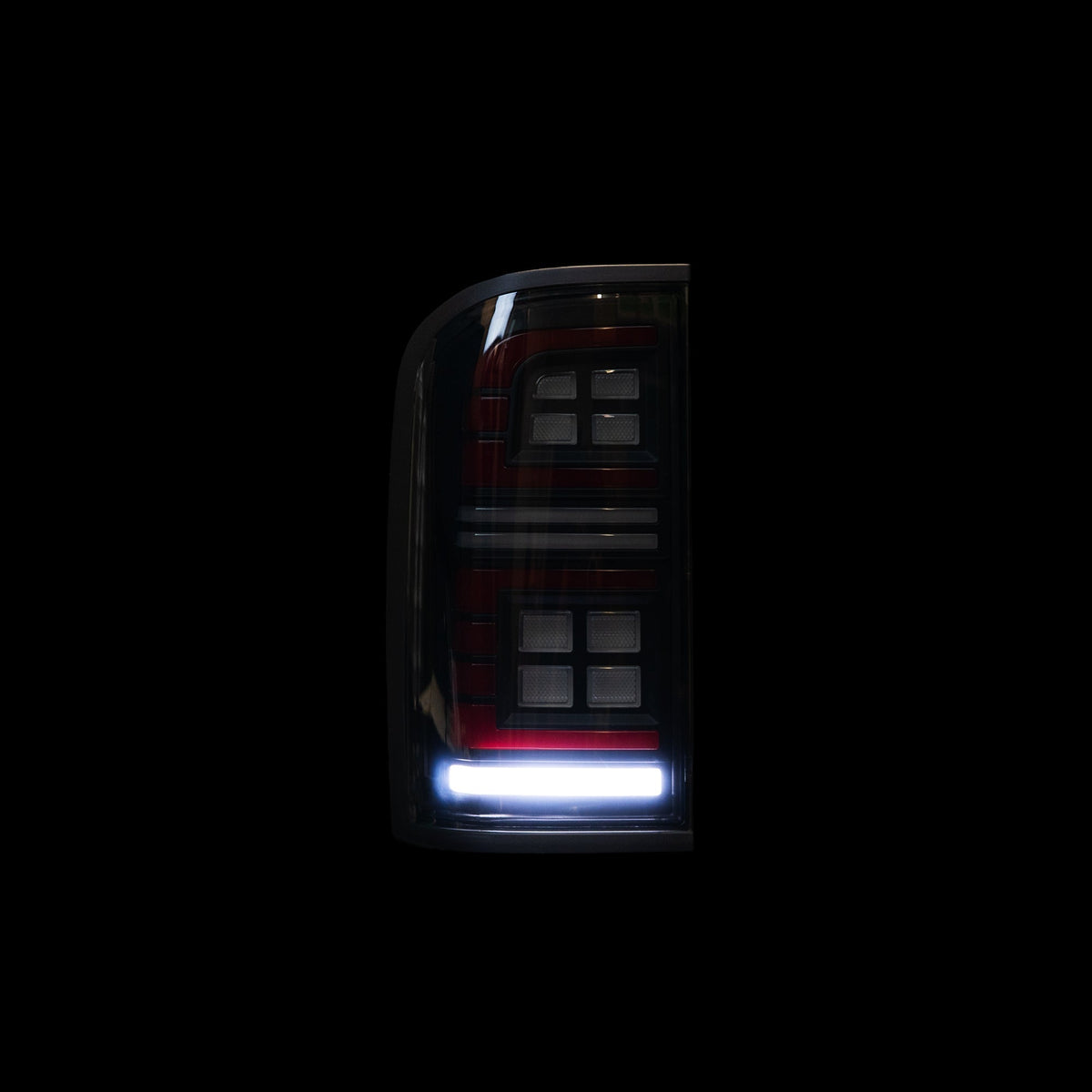 Blacked Out LED Tail Lights for Nissan GU S1-3 Patrol Y61