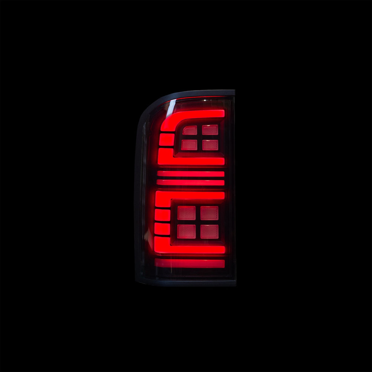 Blacked Out LED Tail Lights for Nissan GU S1-3 Patrol Y61