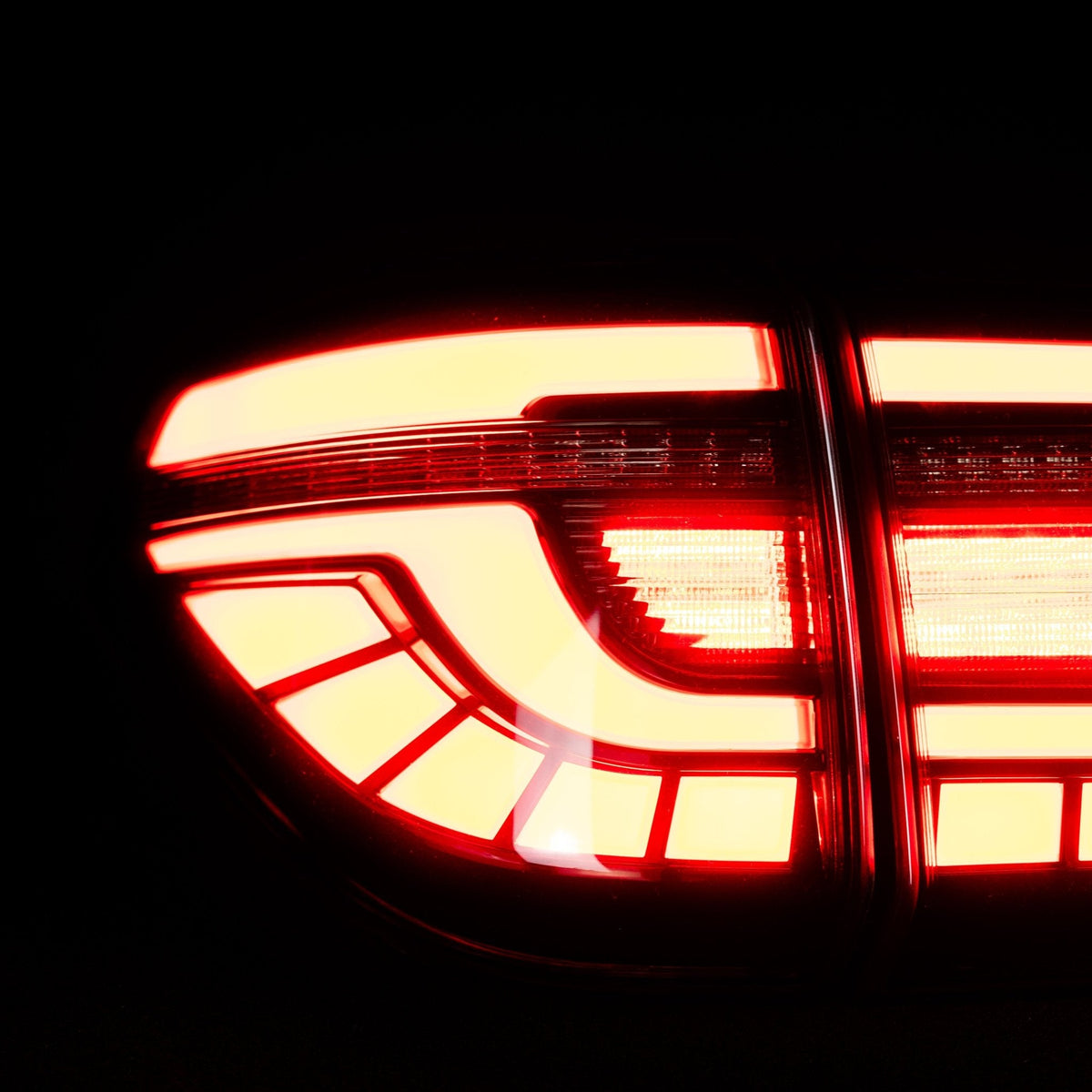 Blacked Out LED Tail Lights for Nissan Patrol Y62