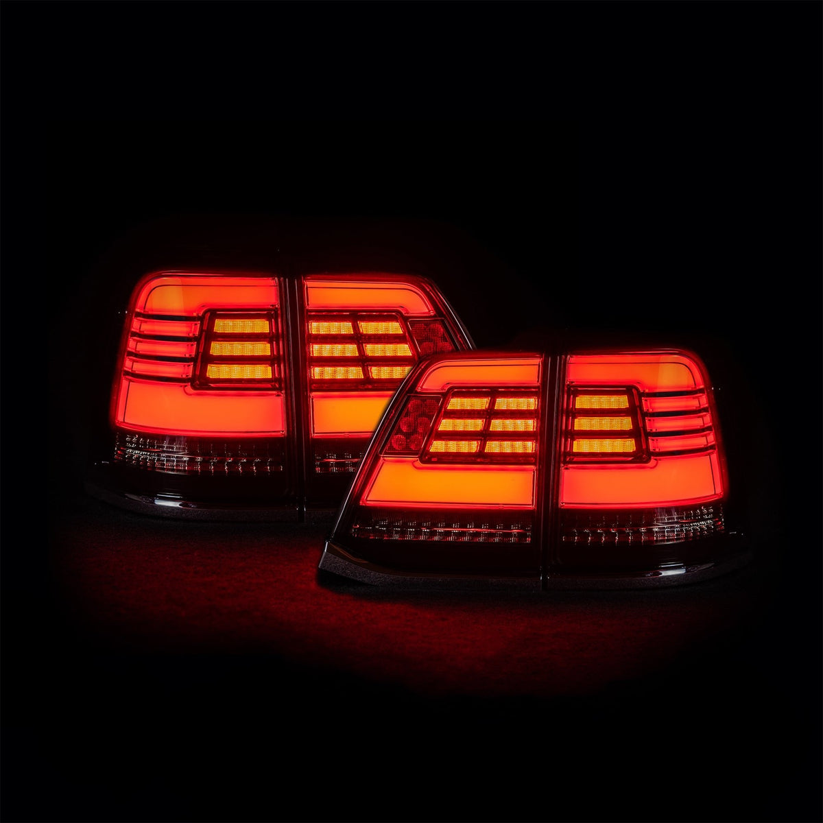 Blacked Out Toyota 200 Series Tail Lights 2008-2015