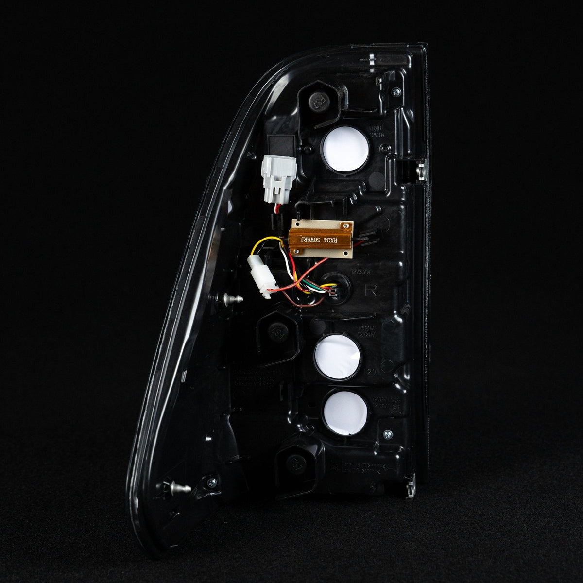 Blacked Out LED Tail Lights for Toyota N80 Hilux (GR Style)