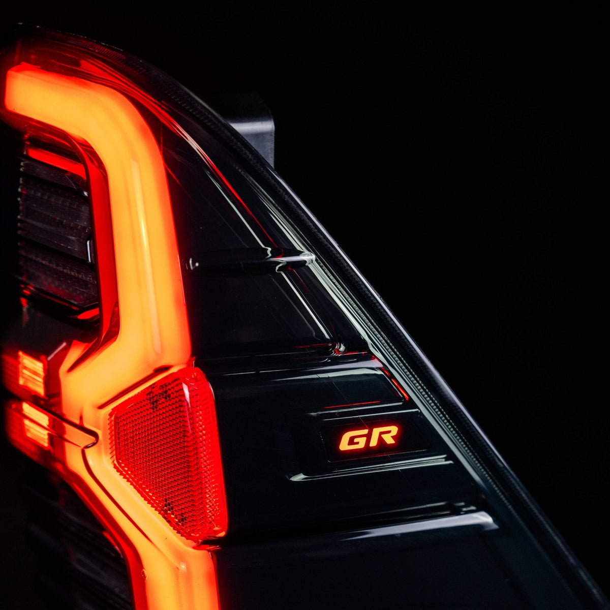 Blacked Out LED Tail Lights for Toyota N80 Hilux (GR Style)