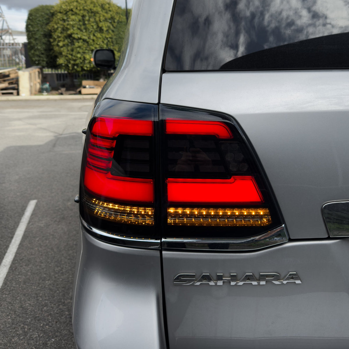 Blacked Out Toyota 200 Series Tail Lights 2008-2015