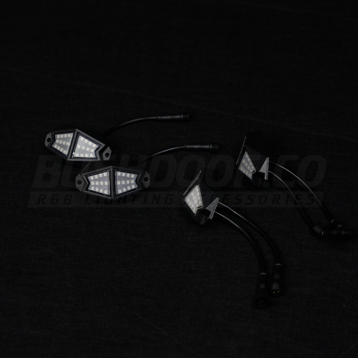 Chasing RGB Rock Lights - 6 Pack