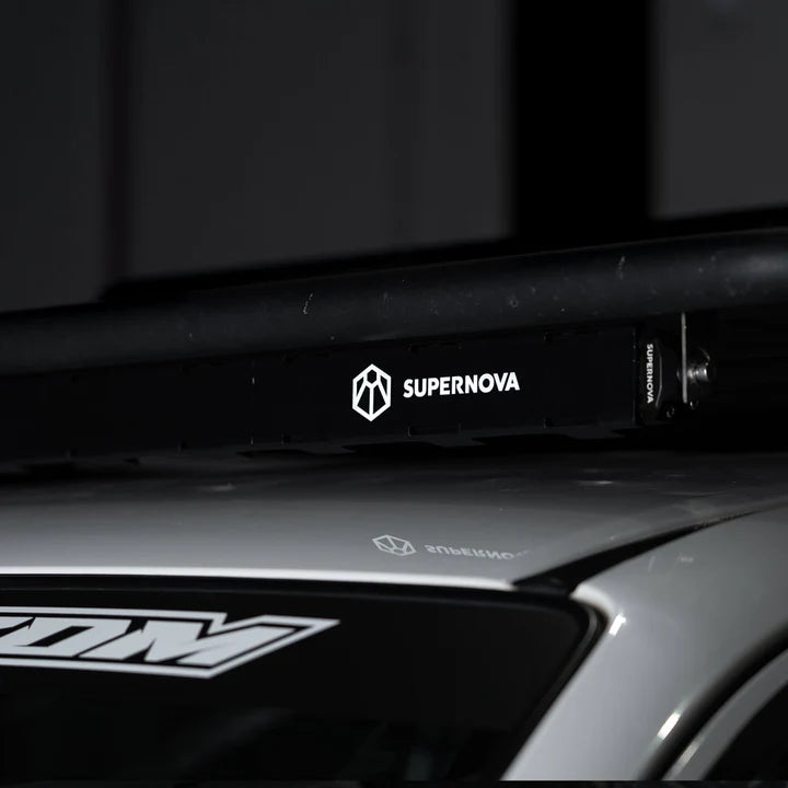 SUPERNOVA DELTA SERIES SINGLE ROW LIGHTBAR - BLACKOUT COVERS - Adrenaline 4X4