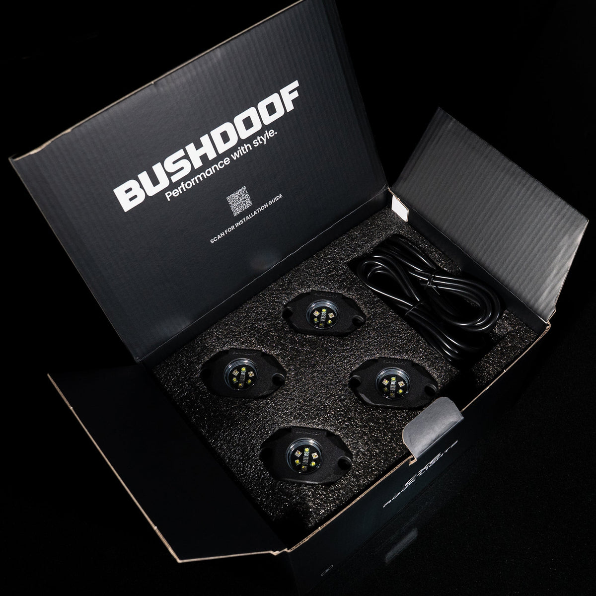 CX6™ RGBW Rock Lights - 4 Pack