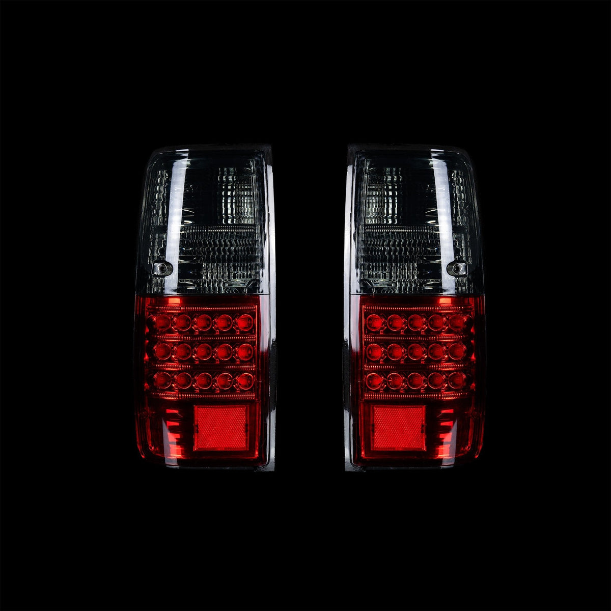 Half Smoked LED Tail Lights for 80 Series LandCruiser