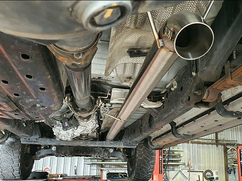 N80 Toyota Hilux (2015-2025) 3.5” Exhaust – 304 Stainless Steel