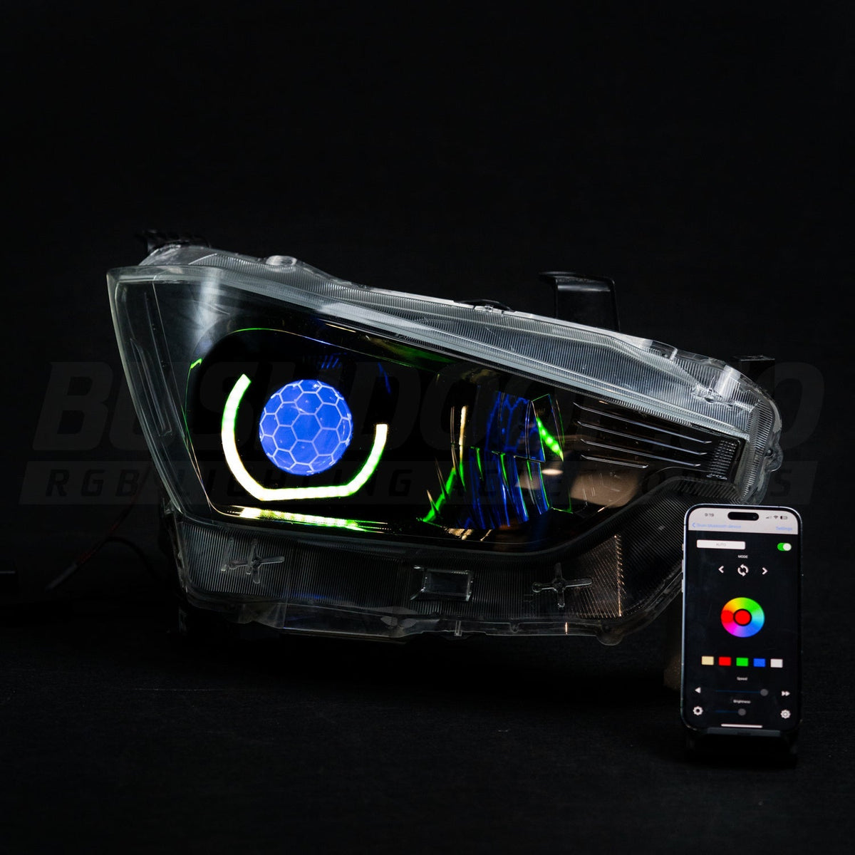 Isuzu Dmax LED 'Angry Eye' Headlights