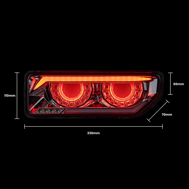 Jimny/Tray Tail Lights Chrome 2018+