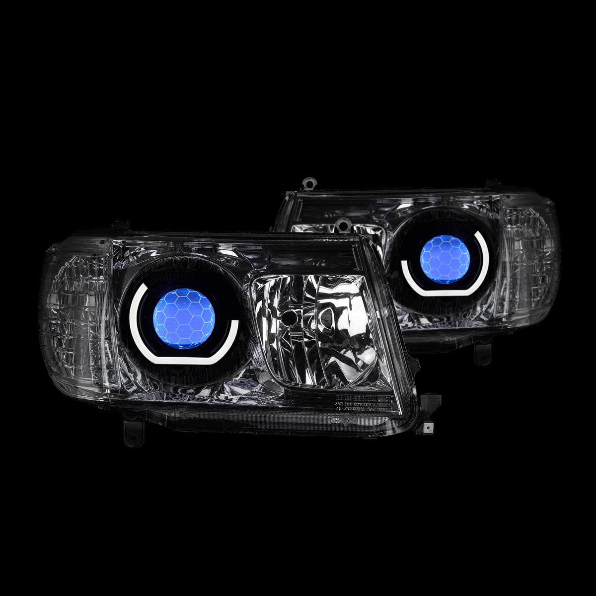 LED 'Angry Eye' Headlights to suit Toyota 100/105 Series
