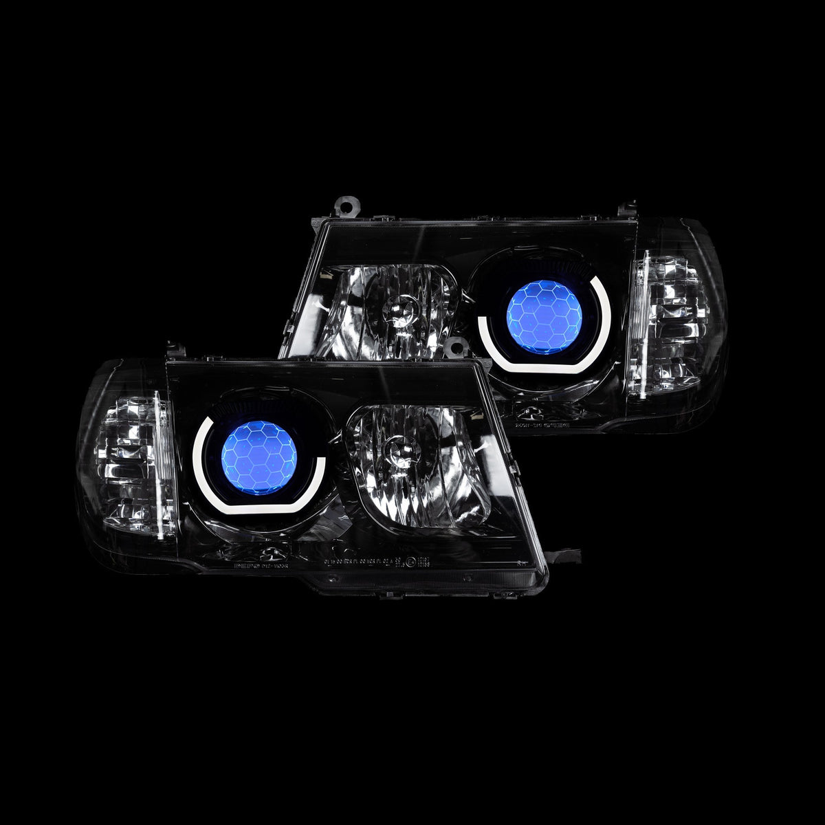 LED 'Angry Eye' Headlights to suit Toyota 100/105 Series