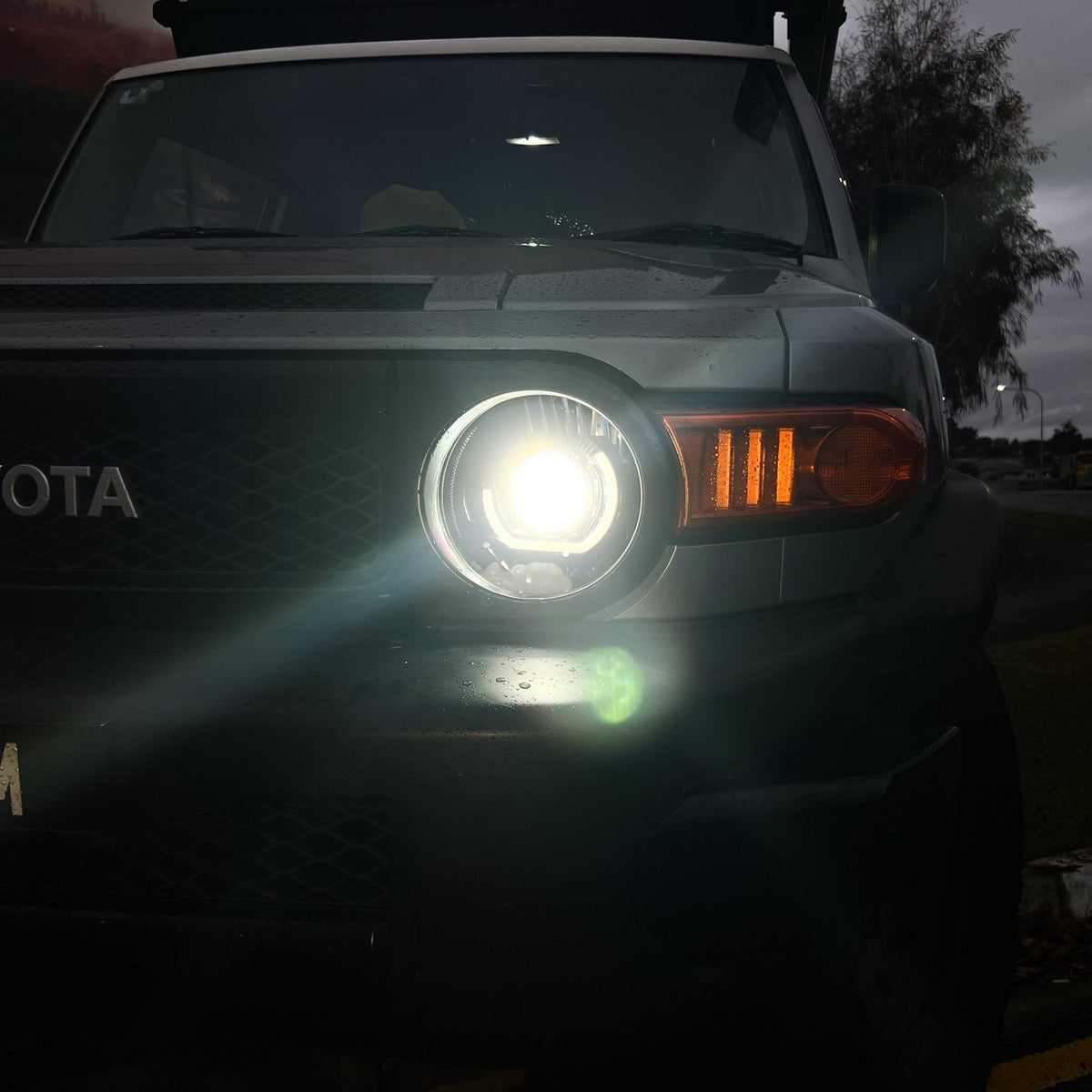LED 'Angry Eye' Headlights to suit Toyota FJ Cruiser