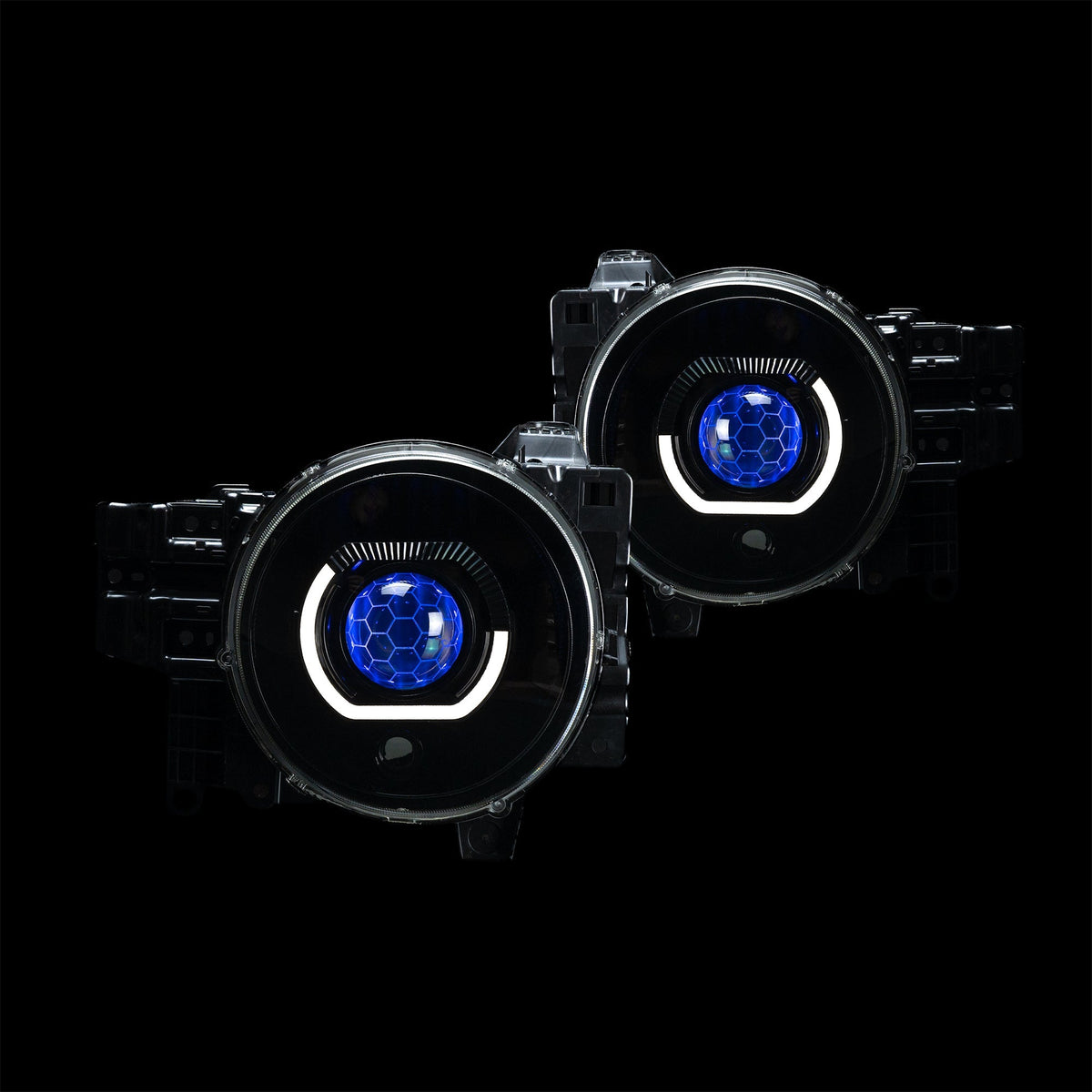 LED 'Angry Eye' Headlights to suit Toyota FJ Cruiser