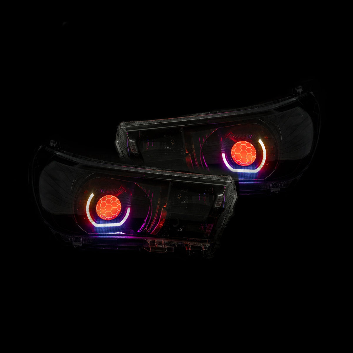 LED 'Angry Eye' Headlights to suit Toyota Hilux N80