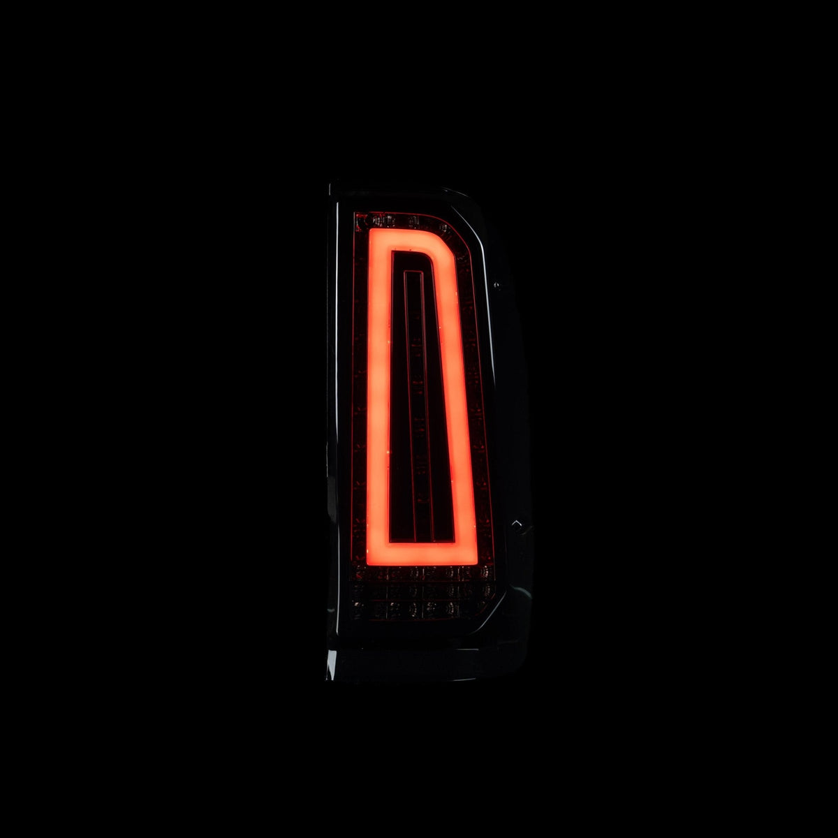 Blacked Out 'Halo' LED Tail Lights for N70 Hilux