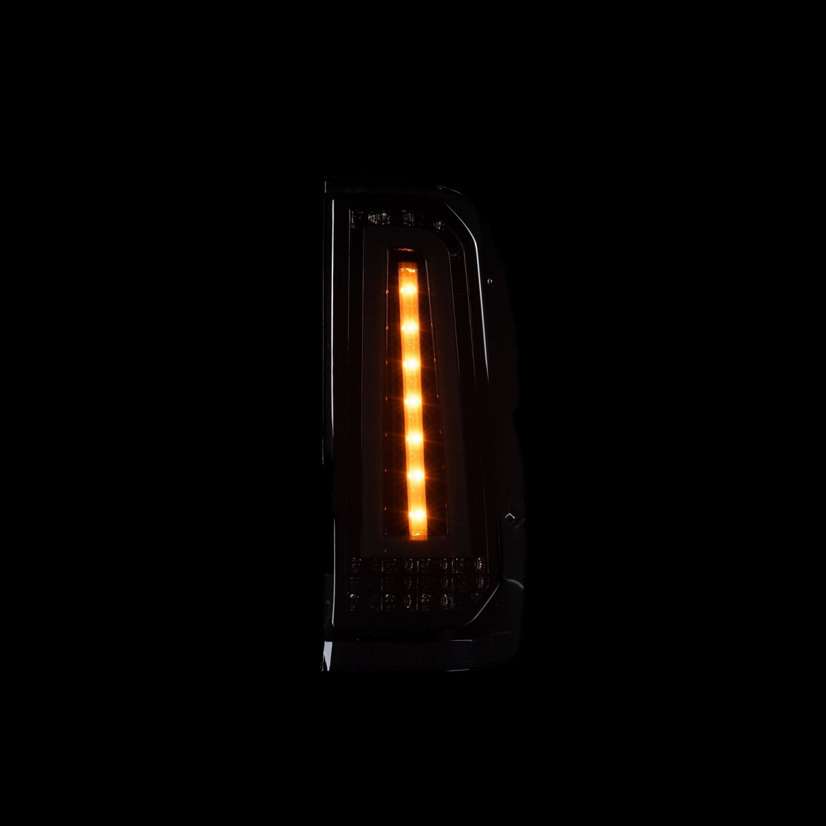 Blacked Out 'Halo' LED Tail Lights for N70 Hilux