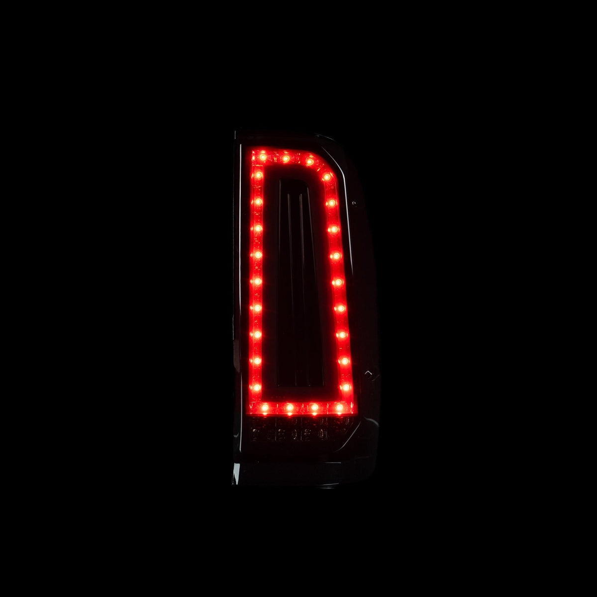 Blacked Out 'Halo' LED Tail Lights for N70 Hilux