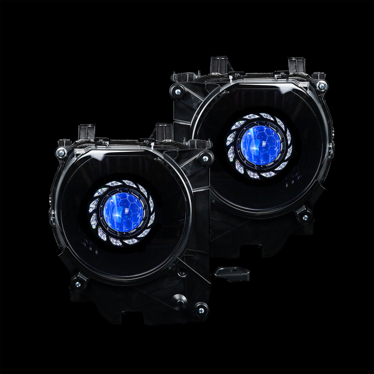 LED 'Turbine' Headlights to suit 2024+ Toyota 70 Series