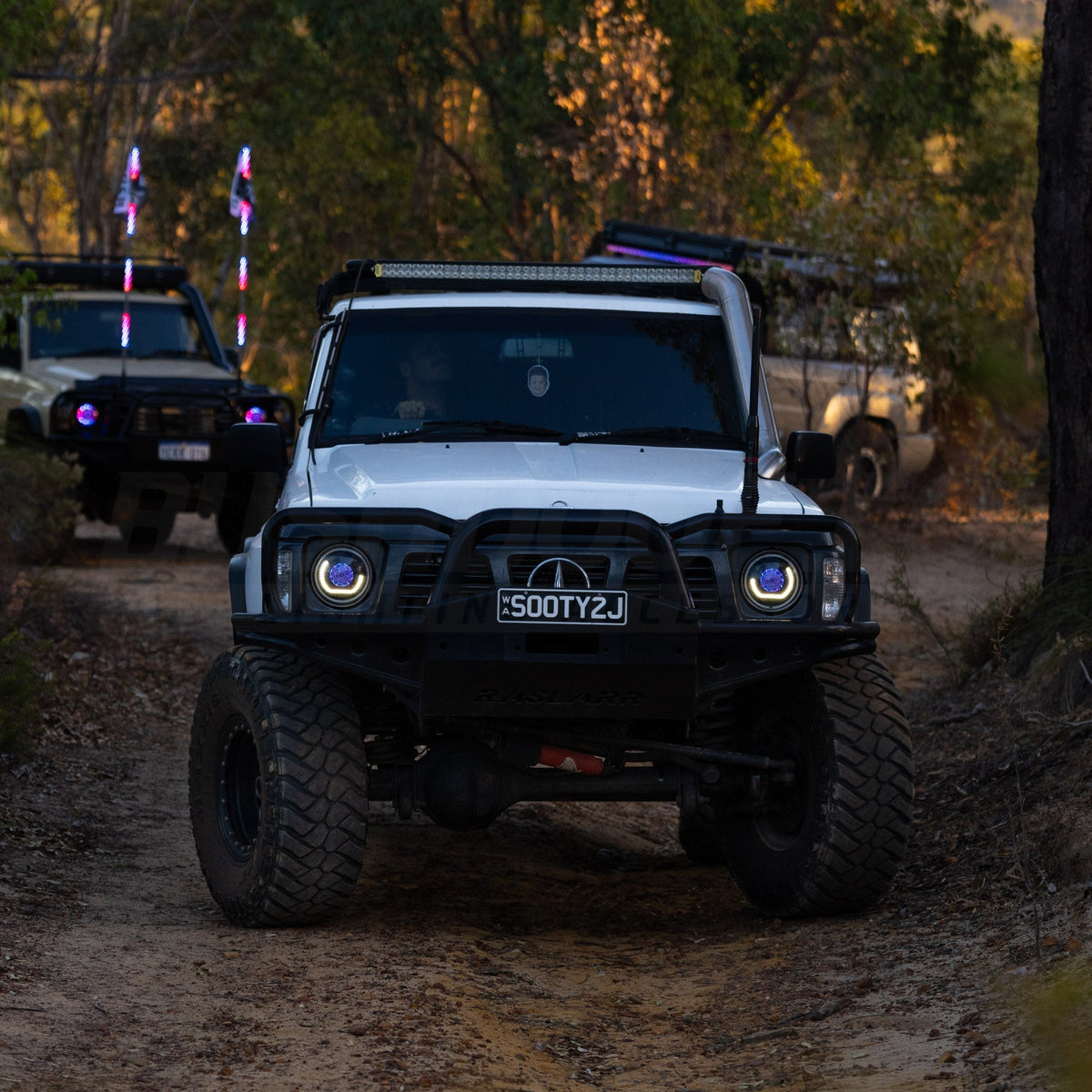 Nissan GQ Patrol 'Angry Eye' Headlights